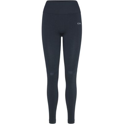 ICANIWILL Queen Mesh Seamless Tights S DK TEAL MELANGE S ICANIWILL Queen Mesh Seamless Tights S DK TEAL MELANGE S