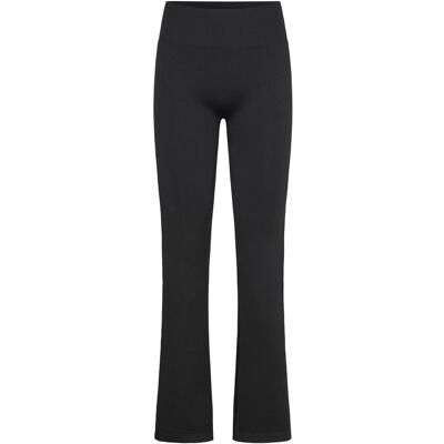 ICANIWILL Ribbed Define Seamless Flared Tights S BLACK S ICANIWILL Ribbed Define Seamless Flared Tights S BLACK S