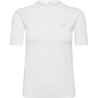 ICANIWILL Define Seamless Mid Sleeve T-Shirt W S WHITE S ICANIWILL Define Seamless Mid Sleeve T-Shirt W S WHITE S