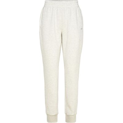 ICANIWILL Everyday Tapered Sweatpants W-White Melange-Xl XL WHITE MELANGE XL ICANIWILL Everyday Tapered Sweatpants W-White Melange-Xl XL WHITE MELANGE XL