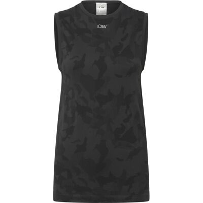 ICANIWILL Sculpt Seamless Graphic Tank Top M M IRON GREY M ICANIWILL Sculpt Seamless Graphic Tank Top M M IRON GREY M