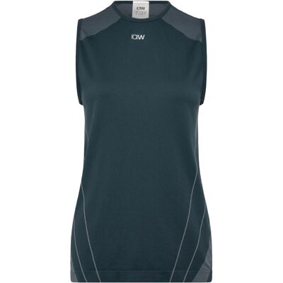 ICANIWILL Sculpt Seamless Tank Top M XL DARK DUSTY TEAL XL ICANIWILL Sculpt Seamless Tank Top M XL DARK DUSTY TEAL XL