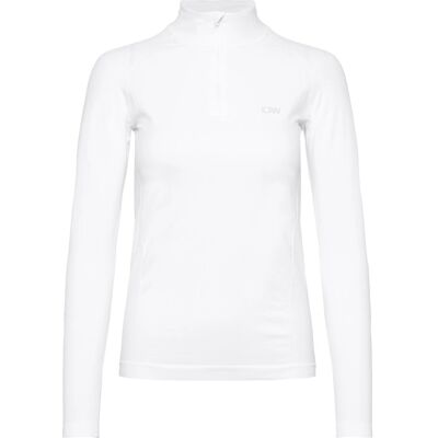 ICANIWILL Define Seamless 1/4 Zip W XL WHITE XL ICANIWILL Define Seamless 1/4 Zip W XL WHITE XL
