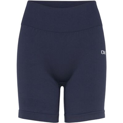 ICANIWILL Smooth Seamless Midi Shorts W M MIDNIGHT BLUE M ICANIWILL Smooth Seamless Midi Shorts W M MIDNIGHT BLUE M