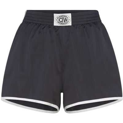 ICANIWILL Boxing Shorts W S BLACK S ICANIWILL Boxing Shorts W S BLACK S