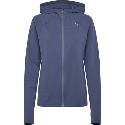 ICANIWILL Mirage Hooded Zip Up Midlayer XXL DUSTY TWILIGHT BLUE XXL ICANIWILL Mirage Hooded Zip Up Midlayer XXL DUSTY TWILIGHT BLUE XXL