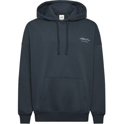 ICANIWILL Everyday Relaxed Hoodie Print M XL DARK DUSTY TEAL XL ICANIWILL Everyday Relaxed Hoodie Print M XL DARK DUSTY TEAL XL