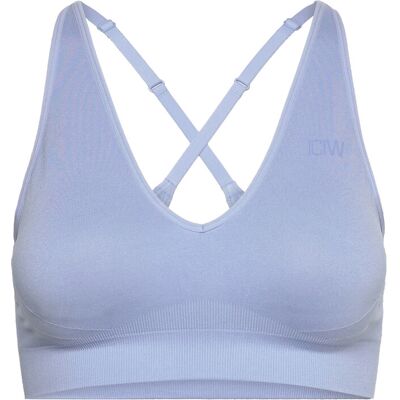 ICANIWILL Sculpt Seamless V-Neck Sports Bra L BANNER BLUE L ICANIWILL Sculpt Seamless V-Neck Sports Bra L BANNER BLUE L