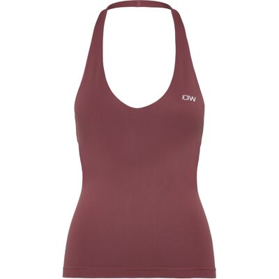 ICANIWILL Define Seamless Halter Neck Tank W XS CALM RED XS ICANIWILL Define Seamless Halter Neck Tank W XS CALM RED XS