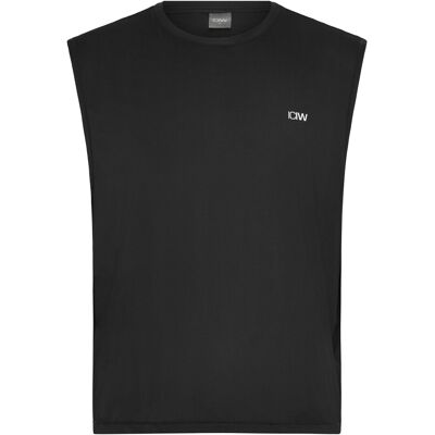ICANIWILL Mirage Cardio Sleeveless Tee M L BLACK L ICANIWILL Mirage Cardio Sleeveless Tee M L BLACK L