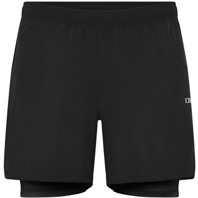 ICANIWILL Essential Cardio 2-In-1 5'' Shorts M XXL BLACK XXL ICANIWILL Essential Cardio 2-In-1 5'' Shorts M XXL BLACK XXL