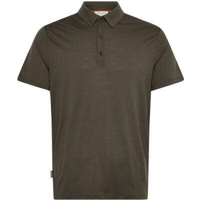 Icebreaker Men Merino 150 Tech Lite Ss Polo S DK LODEN S Icebreaker Men Merino 150 Tech Lite Ss Polo S DK LODEN S