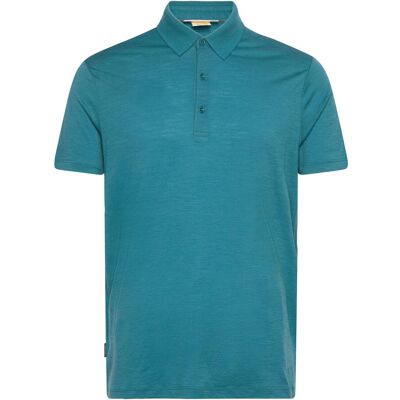 Icebreaker Men Merino 150 Tech Lite Ss Polo S TOPAZ S Icebreaker Men Merino 150 Tech Lite Ss Polo S TOPAZ S