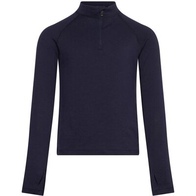 Icebreaker Kids Merino 260 Tech Ls Half Zip 110 MIDNIGHT NAVY 110 Icebreaker Kids Merino 260 Tech Ls Half Zip 110 MIDNIGHT NAVY 110