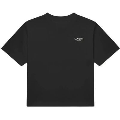 Isnurh Basement Relax Fitted T-Shirt S BLACK S Isnurh Basement Relax Fitted T-Shirt S BLACK S
