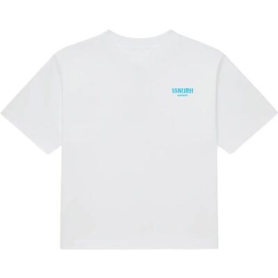 Isnurh Basement Relax Fitted T-Shirt S WHITE S Isnurh Basement Relax Fitted T-Shirt S WHITE S