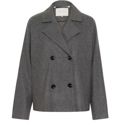 Kaffe Kafanny Short Jacket 44 GREY MELANGE 44 Kaffe Kafanny Short Jacket 44 GREY MELANGE 44