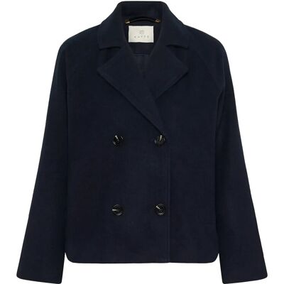 Kaffe Kafanny Short Jacket 44 MIDNIGHT MARINE CC 44 Kaffe Kafanny Short Jacket 44 MIDNIGHT MARINE CC 44