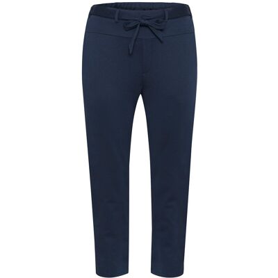 Kaffe Curve Kcjenna Belt Pant L MIDNIGHT MARINE L Kaffe Curve Kcjenna Belt Pant L MIDNIGHT MARINE L