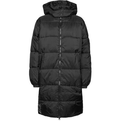 Kangol Kg Reno Puffer Long Jacket XS BLACK XS Kangol Kg Reno Puffer Long Jacket XS BLACK XS