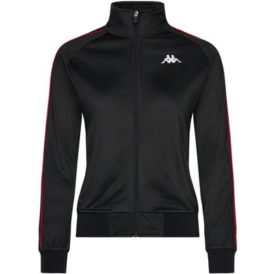 KAPPA Tk Jkt - Wanniston M BLACK-RED RACING M KAPPA Tk Jkt - Wanniston M BLACK-RED RACING M