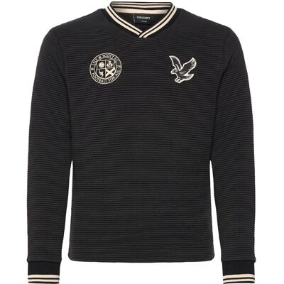 Scott Football Sweatshirt 170-176 Z865 JET BLACK 170-176 Scott Football Sweatshirt 170-176 Z865 JET BLACK 170-176