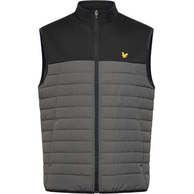 Scott Sports Fleece Hybrid Gilet L X617 JET BLACK/ GRANITE L Scott Sports Fleece Hybrid Gilet L X617 JET BLACK/ GRANITE L