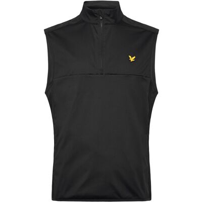 Scott Golf Half Zip Windjammer Gilet L Z865 JET BLACK L Scott Golf Half Zip Windjammer Gilet L Z865 JET BLACK L