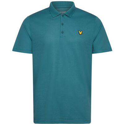 Lyle & Scott Herrars golf teknisk polo - Blå - Storlek S Lyle & Scott Herrars golf teknisk polo - Blå - Storlek S