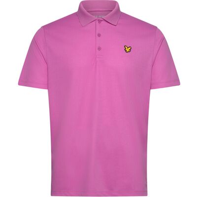 Lyle & Scott Herr Golf Poloshirt - Rosa - Standardstorlek - Poloshirt Lyle & Scott Herr Golf Poloshirt - Rosa - Standardstorlek - Poloshirt