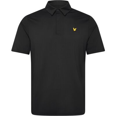 Scott Golf Concealed Placket Polo Shirt S Z865 JET BLACK S Scott Golf Concealed Placket Polo Shirt S Z865 JET BLACK S