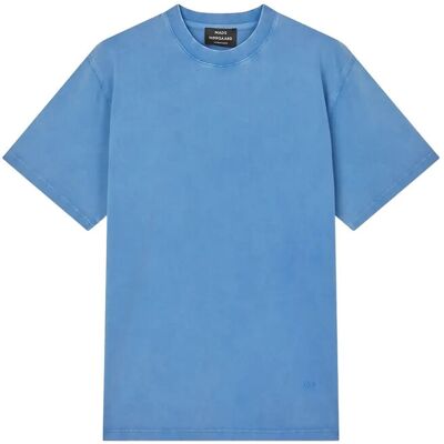 Mads Nørgaard Combed Jersey Dye Thorbjørn Tee S BRIGHT COBALT S Mads Nørgaard Combed Jersey Dye Thorbjørn Tee S BRIGHT COBALT S