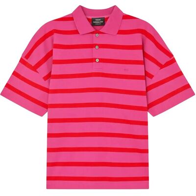 Mads Nørgaard Light Terry Polo St Tee L RASPBERRY ROSE/FIERY RED ST. L Mads Nørgaard Light Terry Polo St Tee L RASPBERRY ROSE/FIERY RED ST. L
