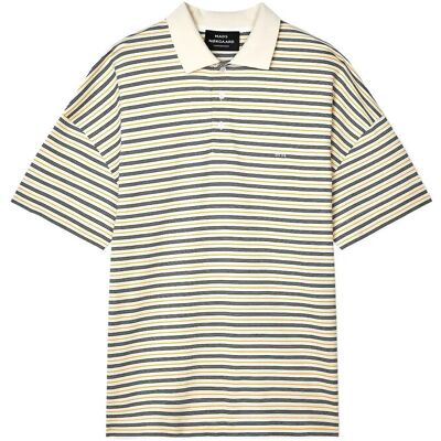 Mads Nørgaard Light Terry Polo Ss St Tee S VANILLA ICE/SKY CAPTAIN/ZINNIA S Mads Nørgaard Light Terry Polo Ss St Tee S VANILLA ICE/SKY CAPTAIN/ZINNIA S