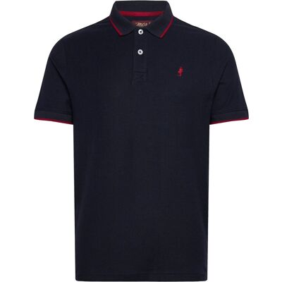River Reg Cot Pq Mcs M Polo L DARK SAPPHIRE #1 L River Reg Cot Pq Mcs M Polo L DARK SAPPHIRE #1 L