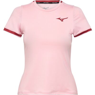 Mizuno Stargazer Short Sleeve Tee W L PINKESQUE L Mizuno Stargazer Short Sleeve Tee W L PINKESQUE L