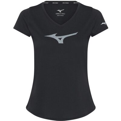 Mizuno Core Rb Tee(W) L BLACK L Mizuno Core Rb Tee(W) L BLACK L