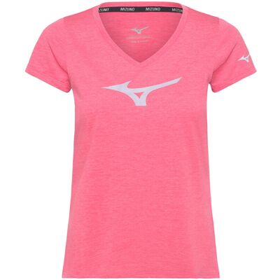 Mizuno Core Rb Tee(W) L CAMELLIA ROSE L Mizuno Core Rb Tee(W) L CAMELLIA ROSE L