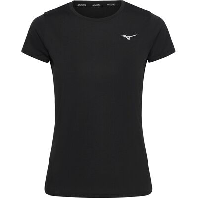 Mizuno Core Impulse Ss Tee(W) XL BLACK XL Mizuno Core Impulse Ss Tee(W) XL BLACK XL