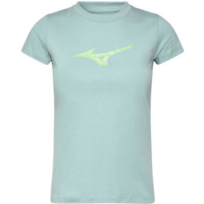 Mizuno Athletics Rb Tee(W) L CLOUD BLUE L Mizuno Athletics Rb Tee(W) L CLOUD BLUE L