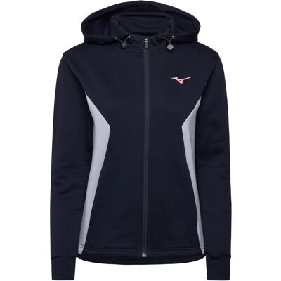 Mizuno Athletics Sweat Jacket(W) L BARITONE BLUE/ICELANDIC BLUE L Mizuno Athletics Sweat Jacket(W) L BARITONE BLUE/ICELANDIC BLUE L
