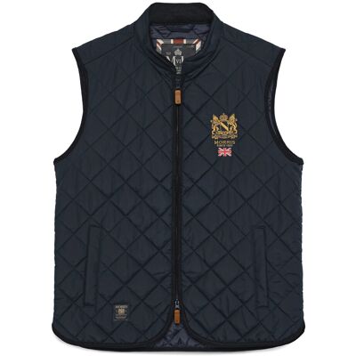Morris Trenton Quilted Vest S OLD BLUE S Morris Trenton Quilted Vest S OLD BLUE S