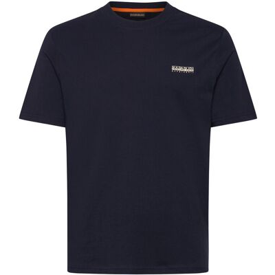 Napapijri S-Small Box Ss L BLU MARINE L Napapijri S-Small Box Ss L BLU MARINE L