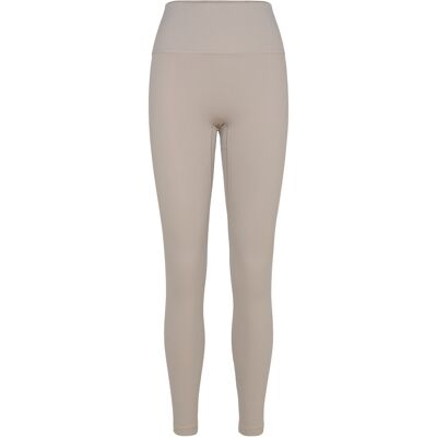 New Balance Ribbed High Rise Legging 27" L ARID STONE L New Balance Ribbed High Rise Legging 27" L ARID STONE L