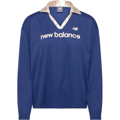 New Balance Mesh Soccer Jersey Long Sleeve S GALAXY BLUE S New Balance Mesh Soccer Jersey Long Sleeve S GALAXY BLUE S