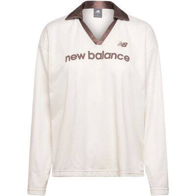 New Balance Mesh Soccer Jersey Long Sleeve L SEA SALT L New Balance Mesh Soccer Jersey Long Sleeve L SEA SALT L