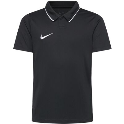 Nike Dri-Fit Park 26 Short-Sleeved Polo 137-147 BLACK/WHITE/WHITE 137-147 Nike Dri-Fit Park 26 Short-Sleeved Polo 137-147 BLACK/WHITE/WHITE 137-147