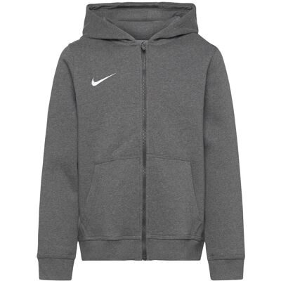 Nike Park 26 Fleece Hoodie 137-147 CHARCOAL HEATHR/WHITE 137-147 Nike Park 26 Fleece Hoodie 137-147 CHARCOAL HEATHR/WHITE 137-147