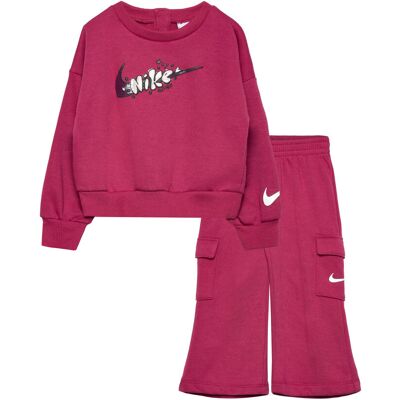 Nike French Terry Pant Set 74/80 SWEET BEET 74/80 Nike French Terry Pant Set 74/80 SWEET BEET 74/80