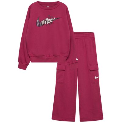 Nike French Terry Pant Set 92/98 SWEET BEET 92/98 Nike French Terry Pant Set 92/98 SWEET BEET 92/98